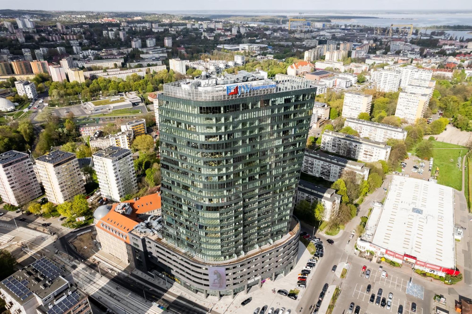 Hanza Tower Apartment No 628 - 6Th Floor, Balcony, Swimming Pool Στσέτσιν Εξωτερικό φωτογραφία